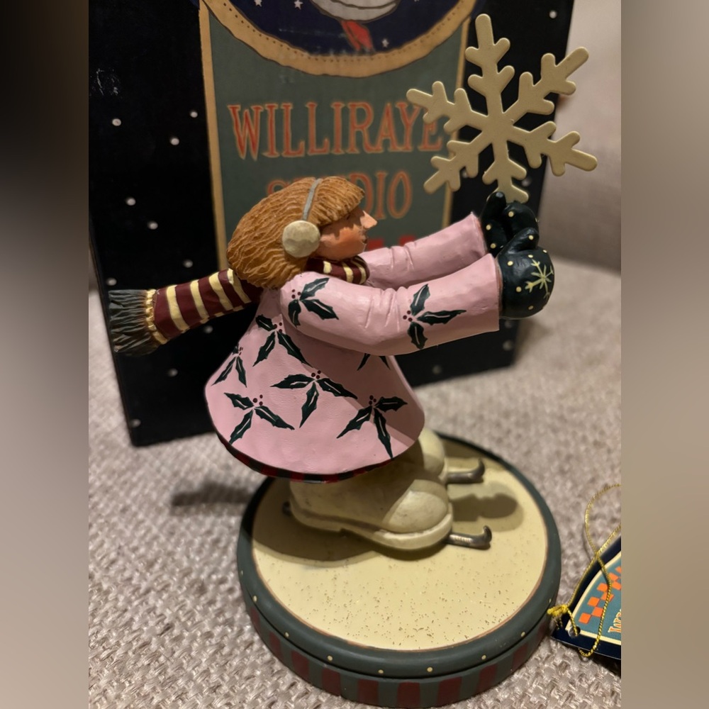 Williraye Studio WW2628 Snowdancing - Little Girl